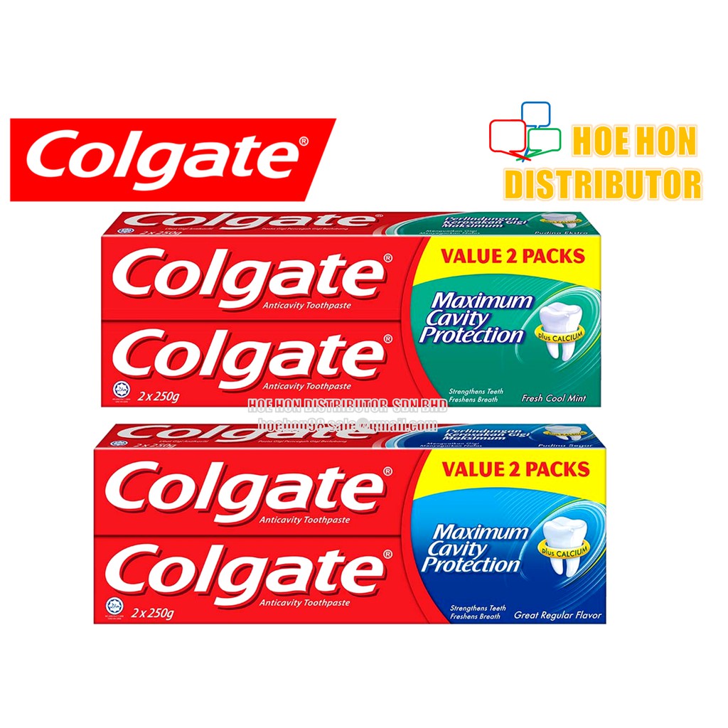 [Value Pack] Colgate Maximum Cavity Protection Regular Toothpaste 250g