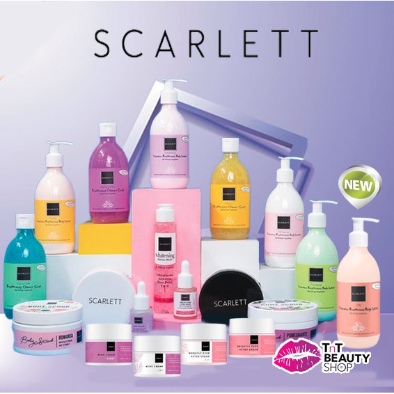 Scarlett Whitening Series Complete Package Scarlet By Felicya Angelista