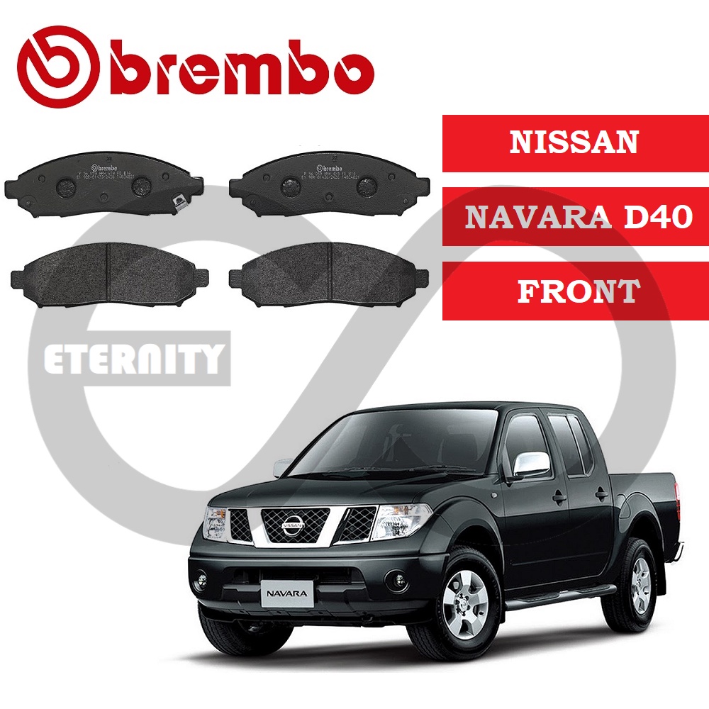 Original Brembo Brake Pad Nissan Navara D40 2.5 200714 Shopee Malaysia