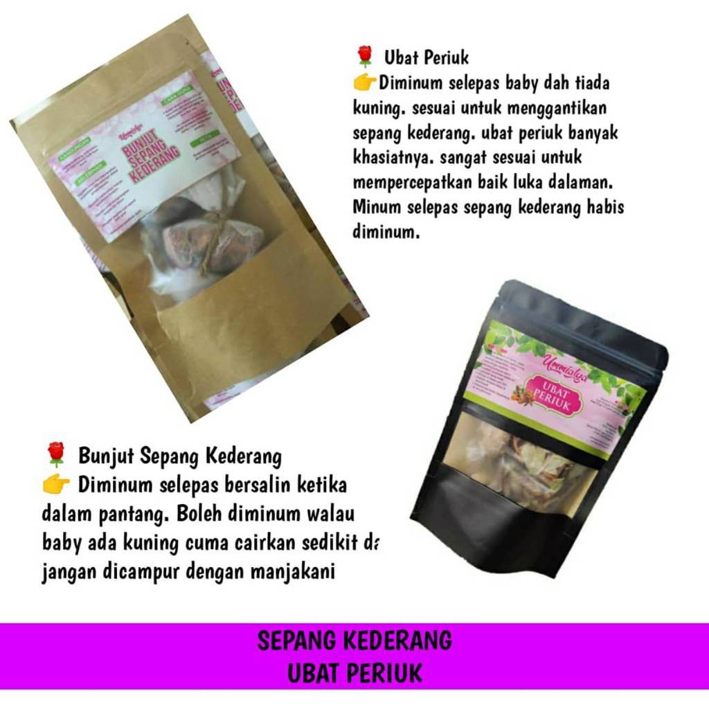 Set Berpantang Set Bersalin Ummialya Loose Items Shopee Malaysia