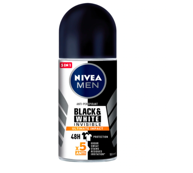 Nivea NID 85392 Deodorant Male Black & White Ultimate Impact RO 50ml