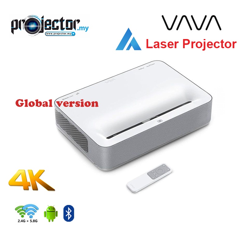 VAVA VALT002 4K Ultra Short Throw Home Theater Laser Projector