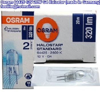 Osram Halostar Starlite 12V 20w G4 Capsule Lamp