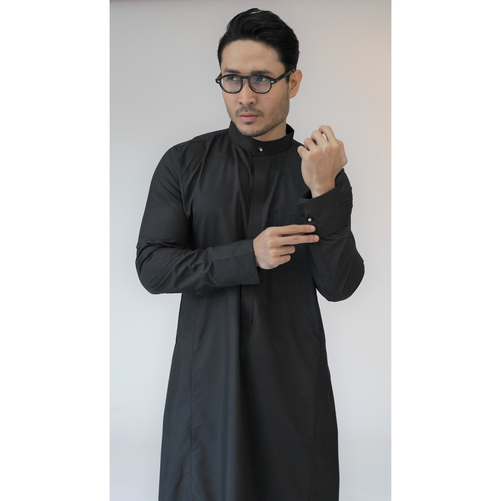 jubah slim fit