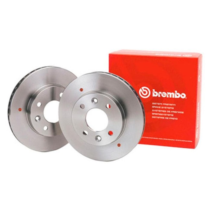 TRQ 18XG63B Front Brake Rotor Set Fits 1992-1998 BMW 318i