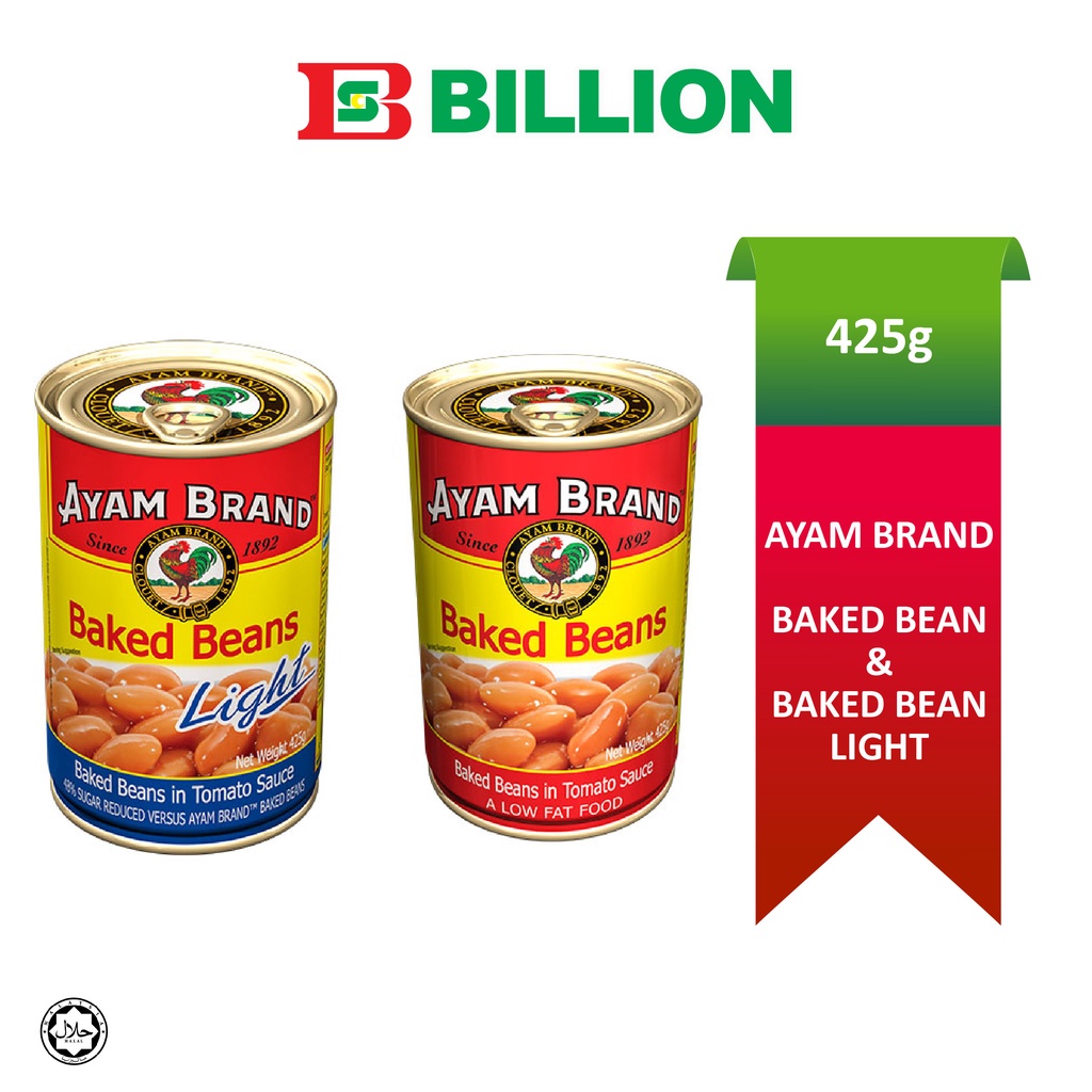 AYAM BRAND Baked Bean 425g ( Assorted Flavour ) Shopee Malaysia