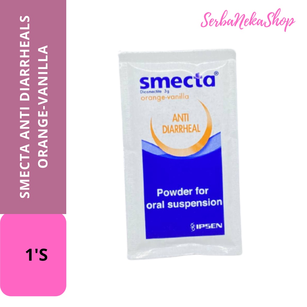 SMECTA ANTI DIARRHEAL ORANGEVANILLA 3G (1 SACHET) Shopee Malaysia