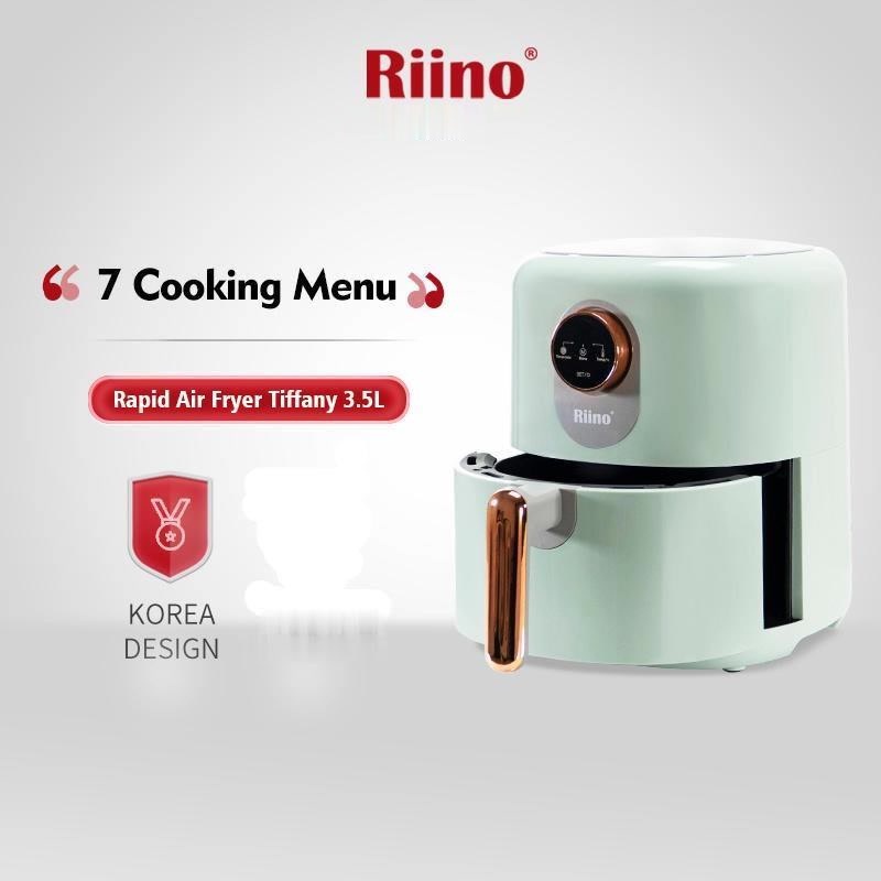 RIINO RAPID AIR FRYER TIFANNY GREEN (3.5 LITTLE) KZ3501A Shopee
