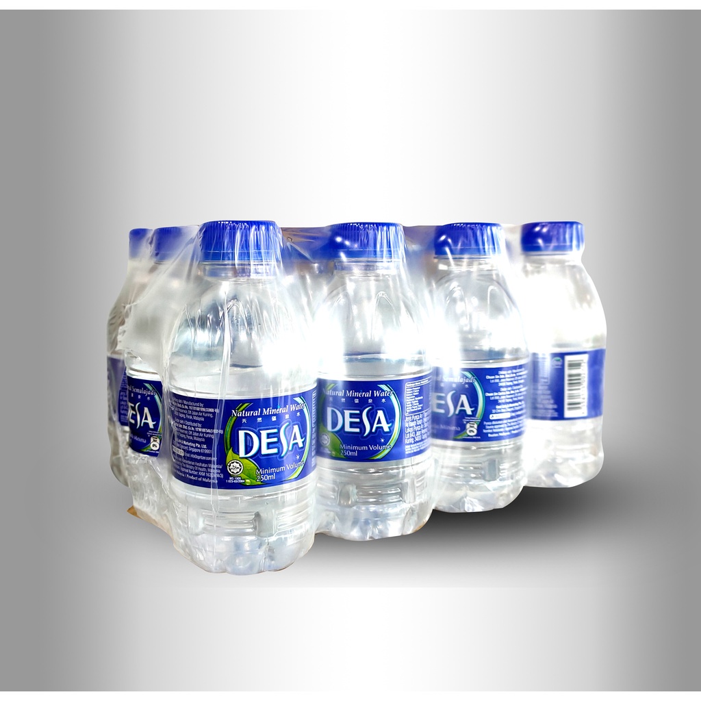 MINERAL WATER DESA 250ML | Shopee Malaysia