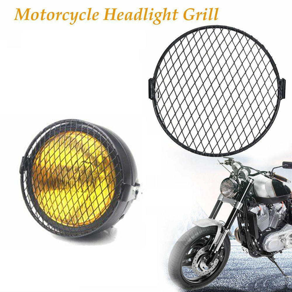 motorcycle headlight grill cover