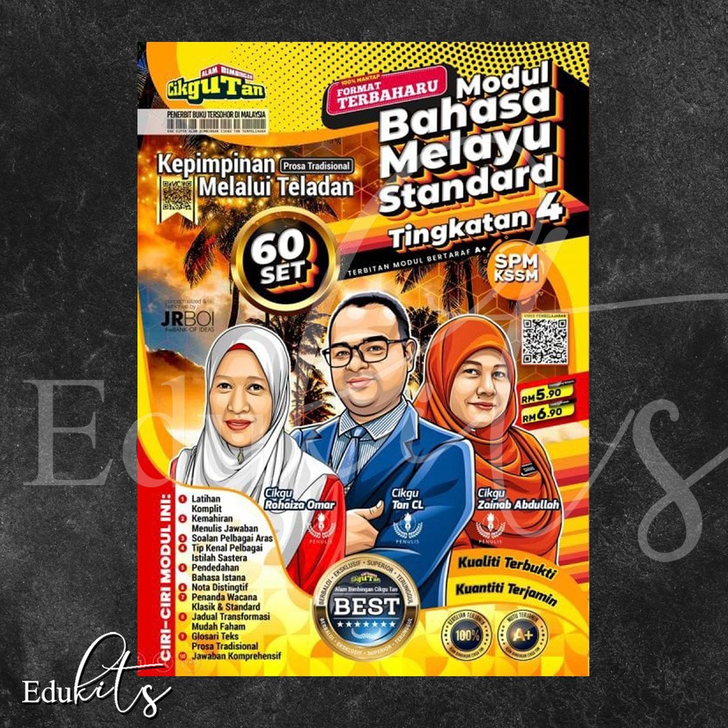 Buy [EDUKITS] MODUL BAHASA MELAYU STANDARD (TINGKATAN 4) KEPIMPINAN