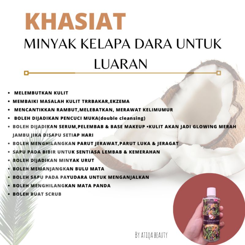 Hot Item Minyak Kelapa Dara Asli Shopee Malaysia