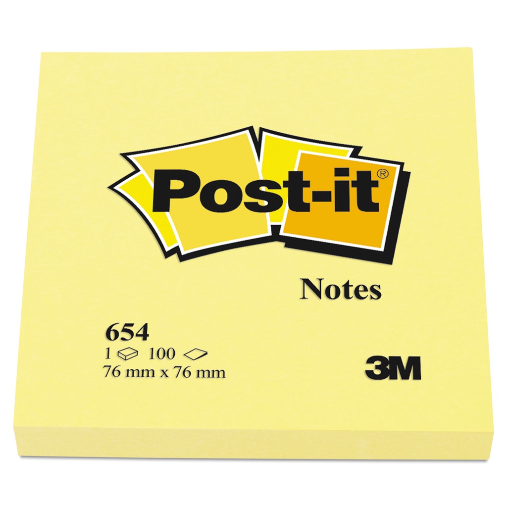 3M Post-it Notes [654 / 653-12 / 656 / 655 / 660] (Original) | Shopee ...