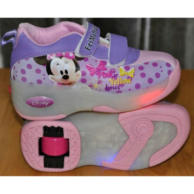 minnie mouse light up shoes