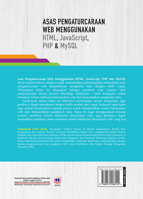 Asas Pengaturcaraan Web Menggunakan Html Javascript Php Mysql Shopee Malaysia