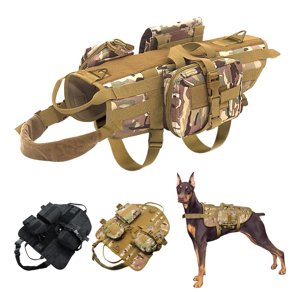 molle dog harness
