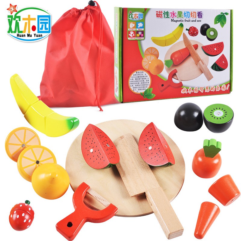 magnetic fruit toys