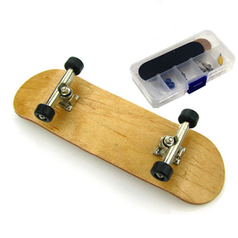 Harlotte 4 Pcs/Set Professional Urethane CNC Bearing Wheels for Wooden Fingerboard Finger Skateboards for Kids Finger Board Fingerboard Ramps Fingerboard Rail 