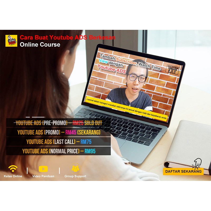 Untuk Youtuber Cara Buat Iklan Ads Youtube Berkesan Tambah Subscriber Watch Time View Dengan Cepat Dan Betul Shopee Malaysia