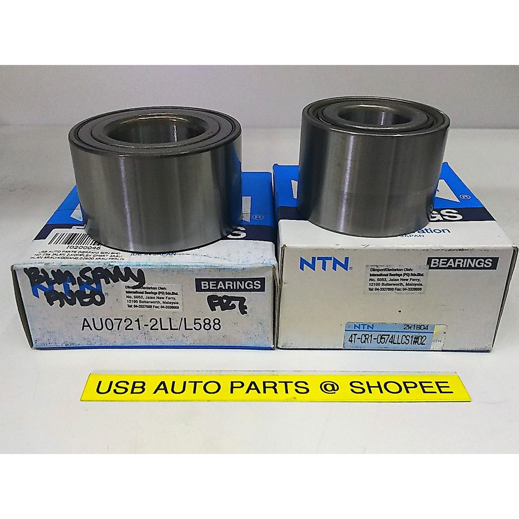 Saga Blm Wheel Bearing Front Rear Ntn Japan Made Proton Saga Fl Flx Non Abs Rear Also Fits Proton Iriz Persona Vvt Shopee Malaysia