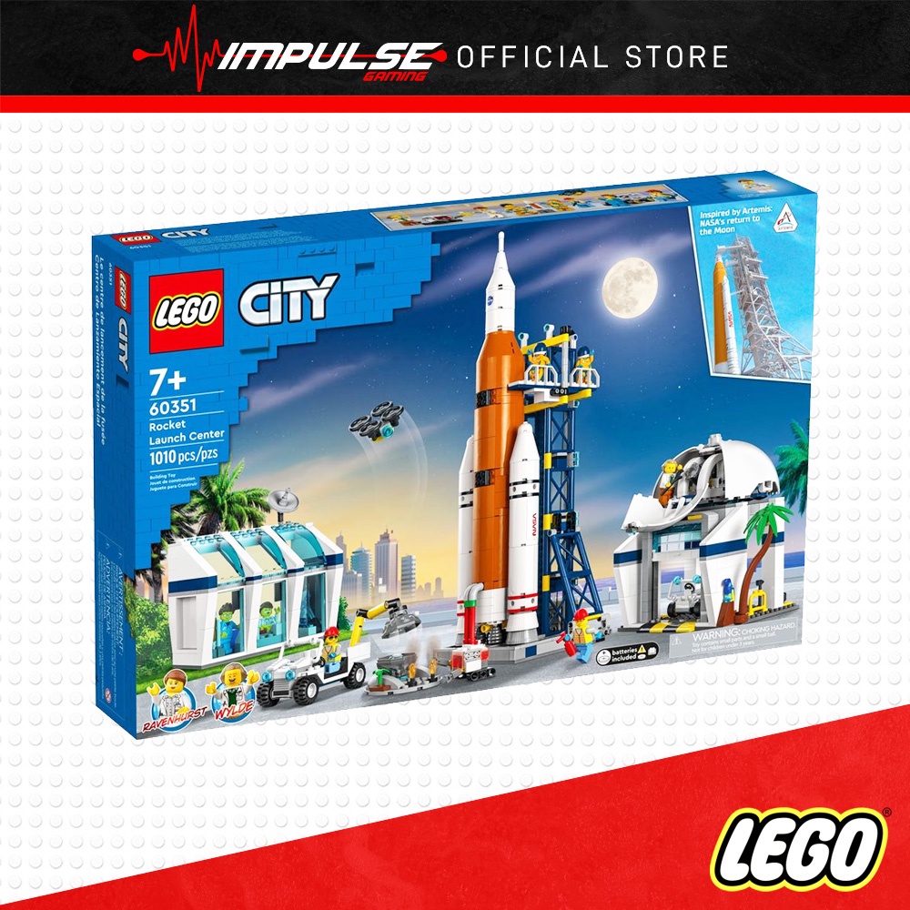 LEGO 60351 City - Rocket Launch Center | Shopee Malaysia