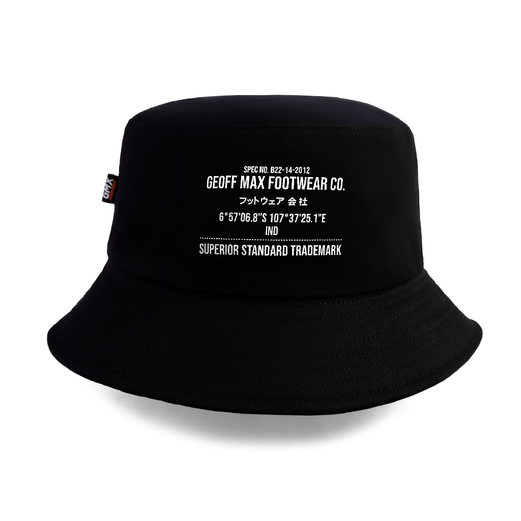 Geoff Max Official - Bailer Black Bucket Hat | Bucket Hat | Men'S Hats ...