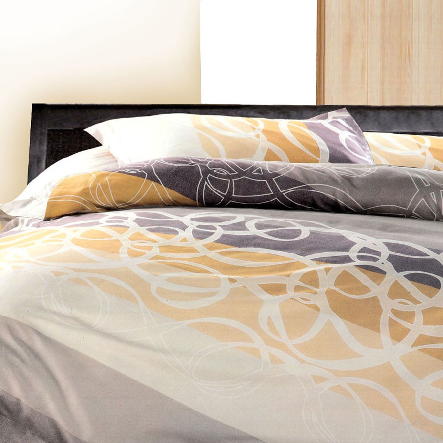 Essina Sunset Comforter Set 100 Cotton 650tc Shopee Malaysia