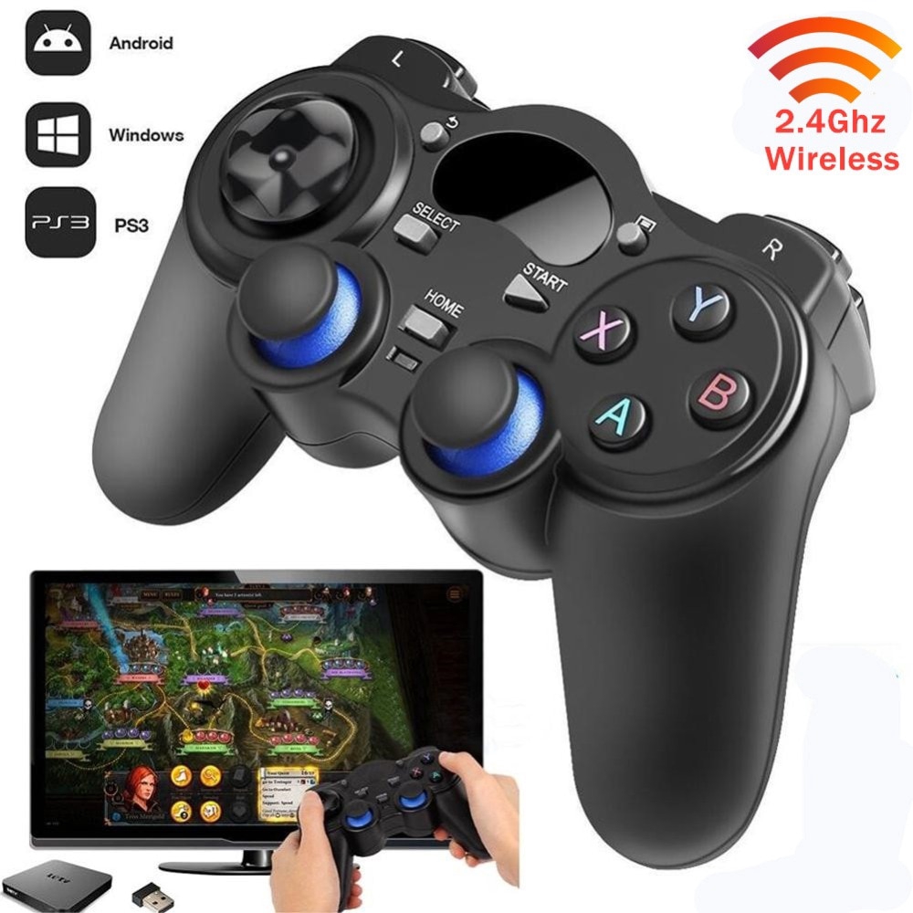 Meerdere Eentonig Verwaarlozing Gaming Console Joystick Game pad 2.4G Wireless Game Controller Gamepad Fit  For Android/Table/TV box/Smart TV For PC PS3 | Shopee Malaysia