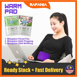 Menstrual patch period pain relief heat patch warm reliever patch heat pad 暖宫贴 sakit belakang panty liner pain relief
