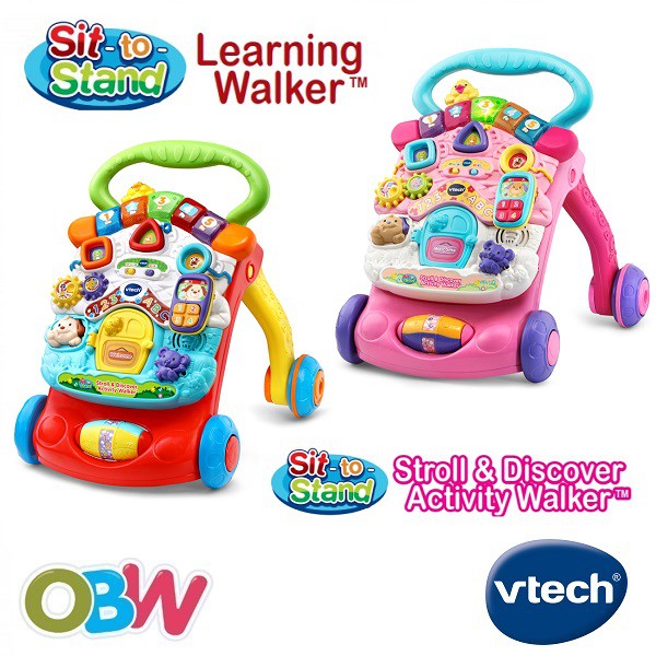 vtech stroll and discover activity walker