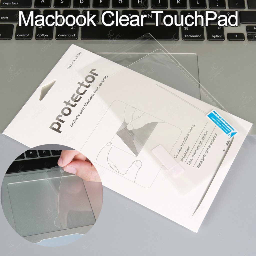 Macbook Clear ultrathin Touchpad Protective Film Sticker Protector for