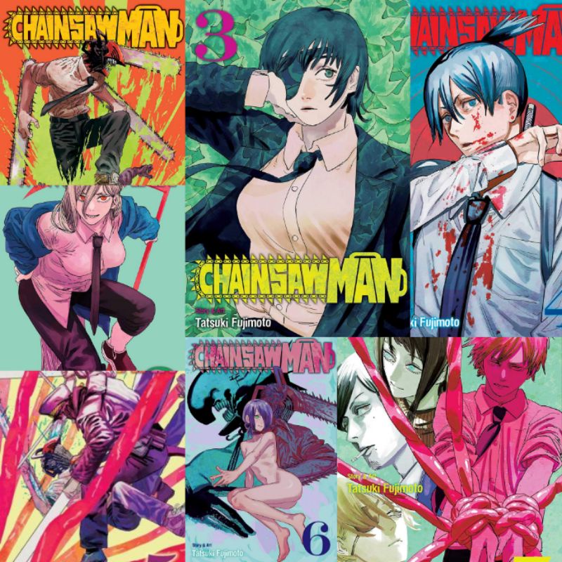 Chainsaw Man manga (English) | Shopee Malaysia