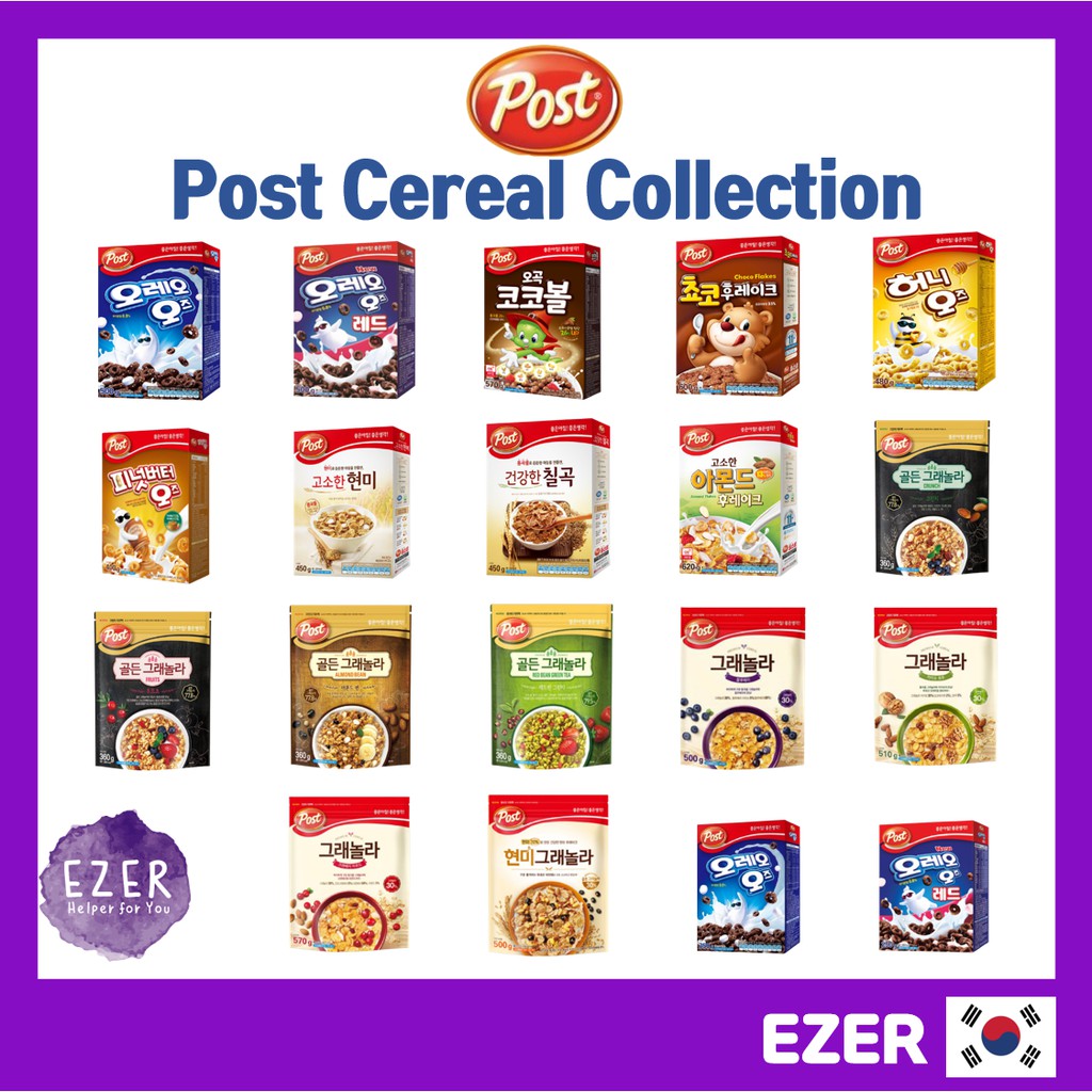 [Korean Cereal] Post Cereal Collection (Oreo O's/Oreo O's/Red/Honey O's