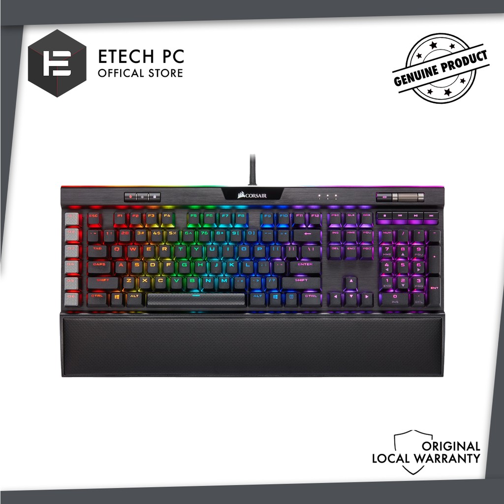 Corsair K95 Rgb Platinum Xt Mechanical Gaming Keyboard Cherry Mx Blue Cherry Mx Brown Cherry Mx Speed Shopee Malaysia