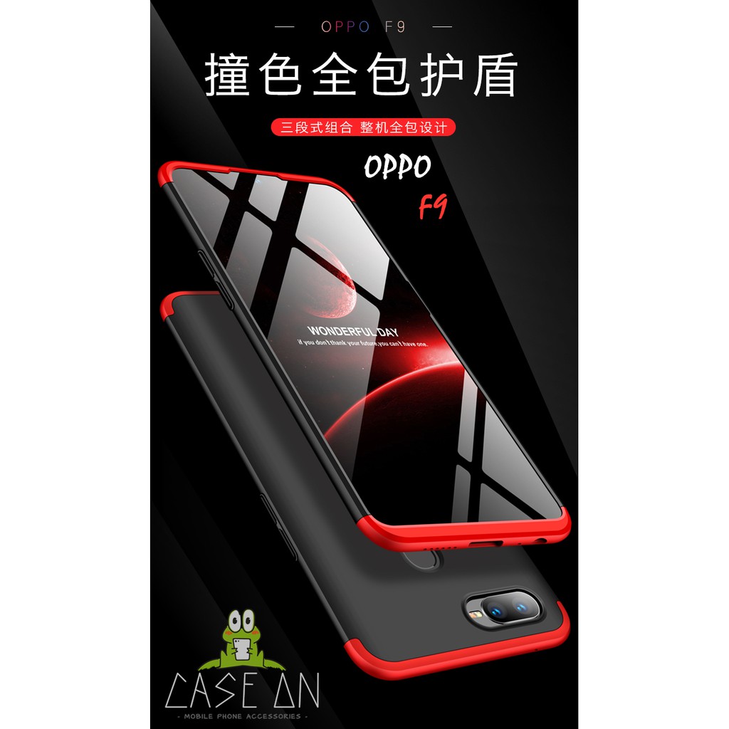  OPPO  F9  GKK 360 Degree Full Protection Armor Hybrid 3 in 1 