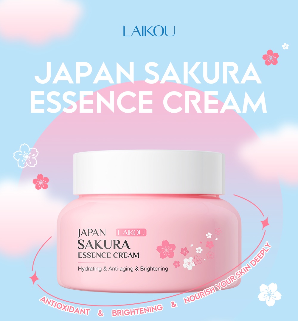 LAIKOU Sakura Essence Cream 60gm 298f48037f6c3b136fb15e435f61038a