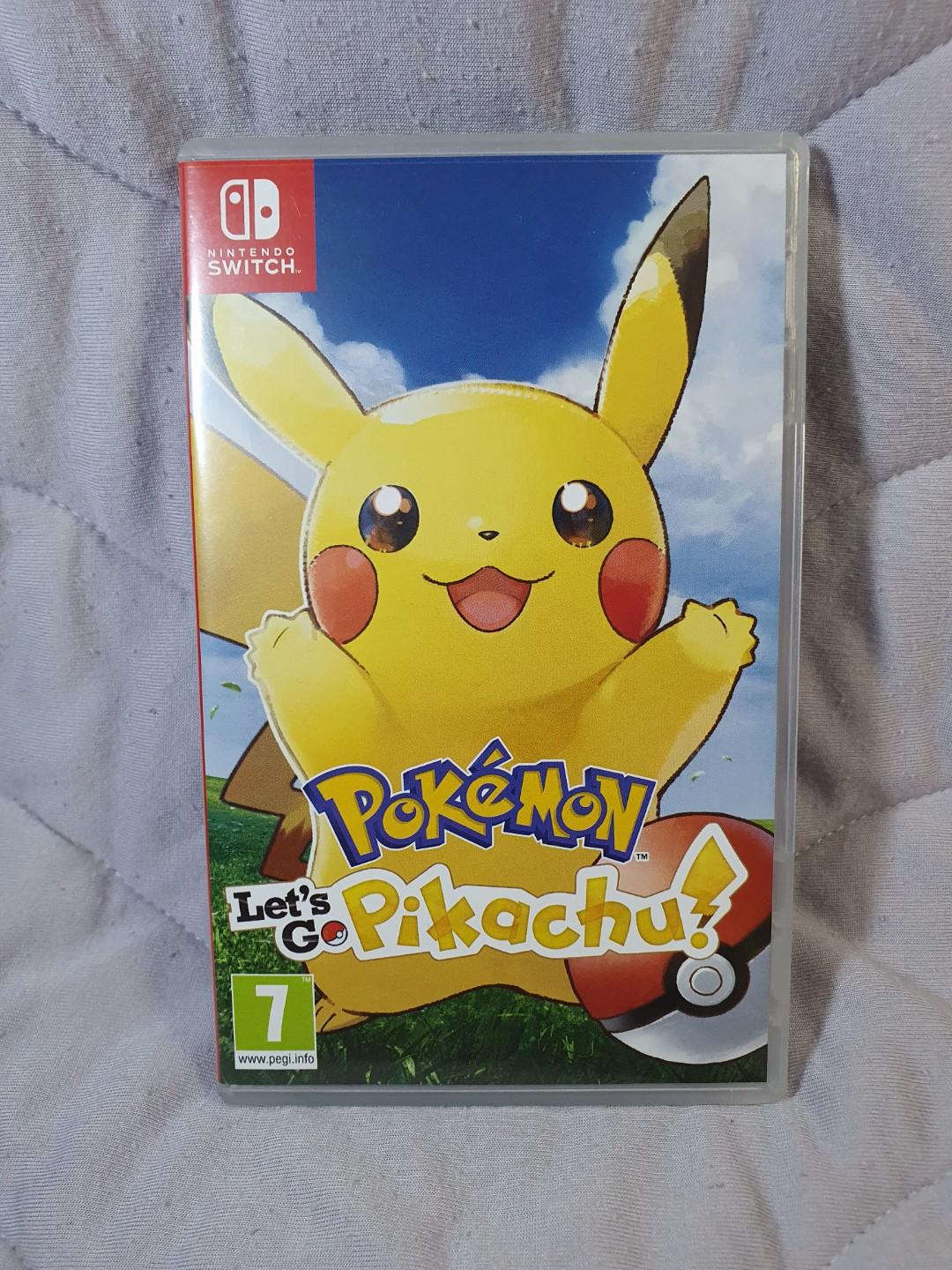 Ns Pokemon Let S Go Pikachu Shopee Malaysia