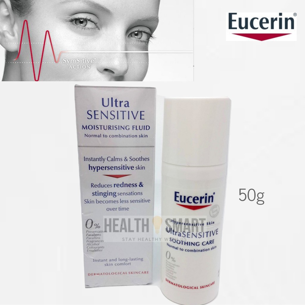 eucerin ultra sensitive soothing care cream