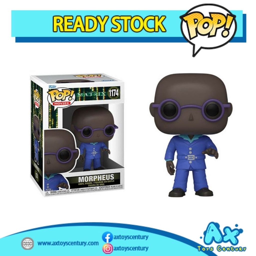 Funko Pop! Movies: The Matrix Resurrections - Morpheus #1174 100% Genuine