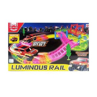 glowing racing set