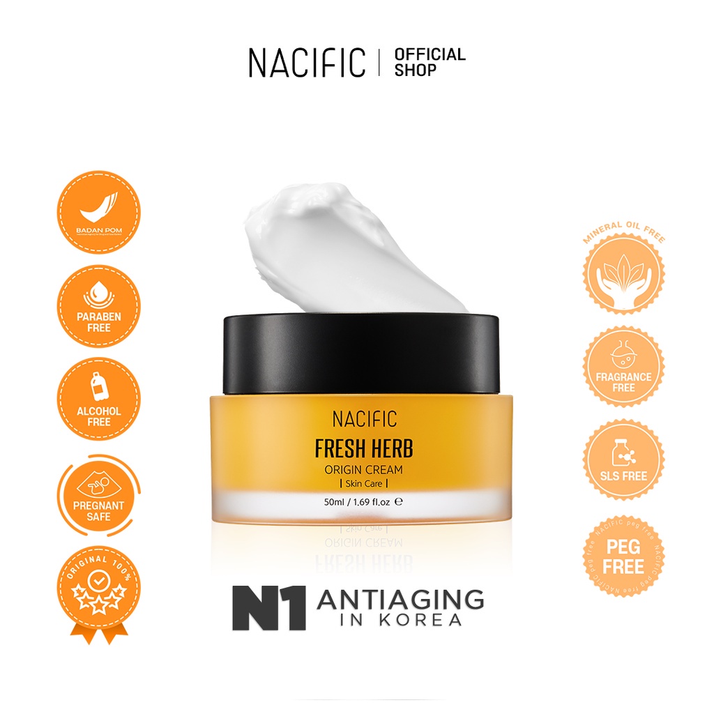 (Nacific) Fresh Herb Origin Cream 50ml Shopee Malaysia