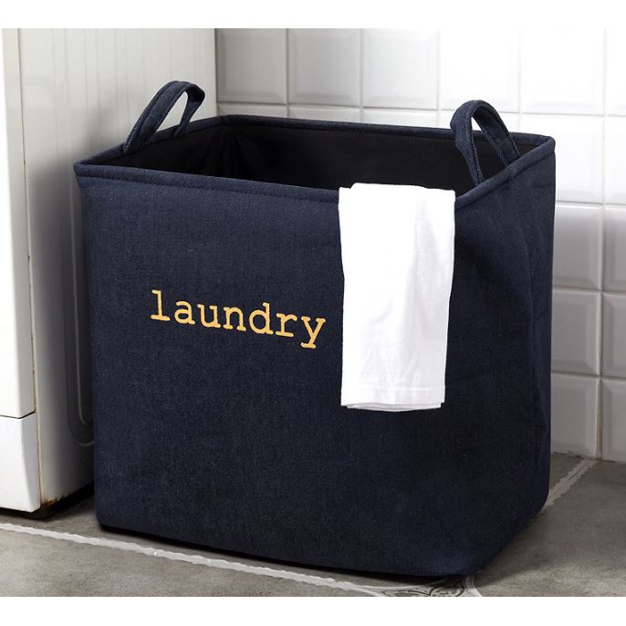 standing laundry bag