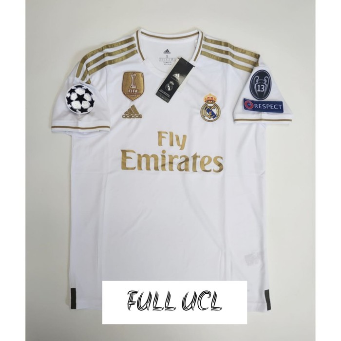 real madrid ucl shirt