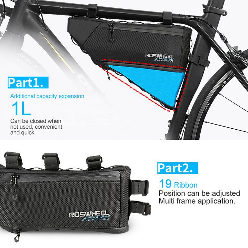 roswheel attack frame bag