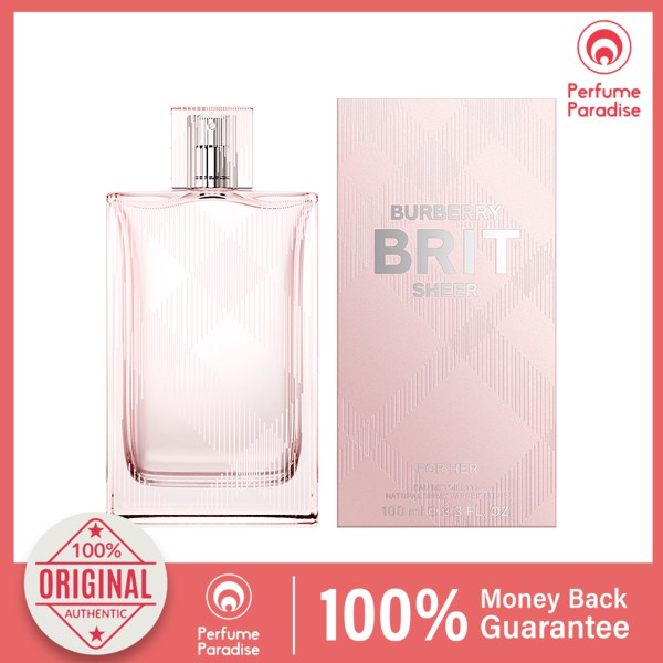 100% original] Burberry Brit Sheer EDT Women 100ml perfume women [My Perfume  Paradise] | Shopee Malaysia