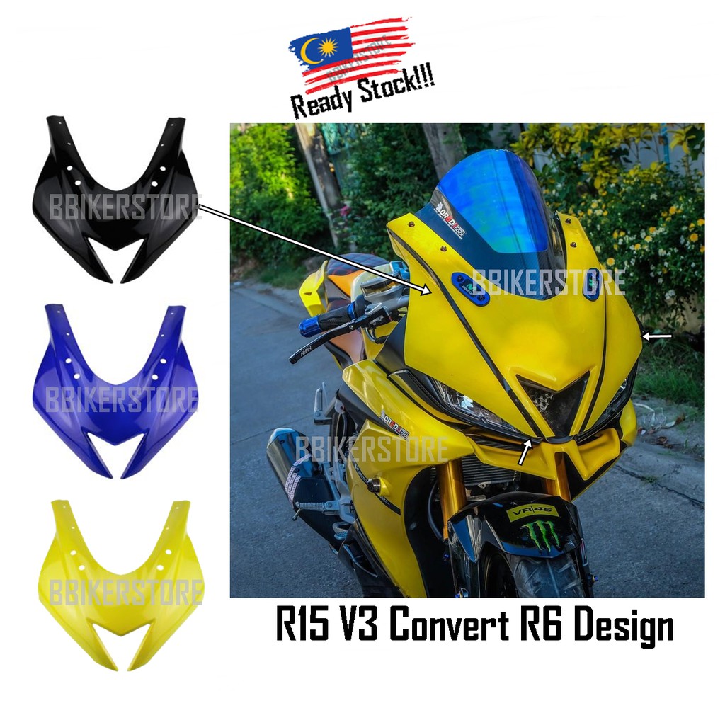 r6 front fairing for r15 v3