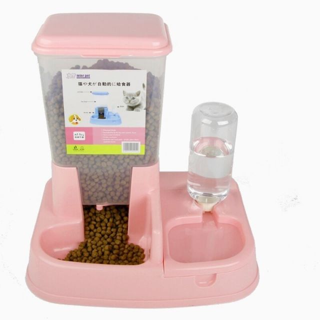 Bekas Makanan Kucing 2 in 1 Ready Stock Japanese Style Auto Feed Pet
