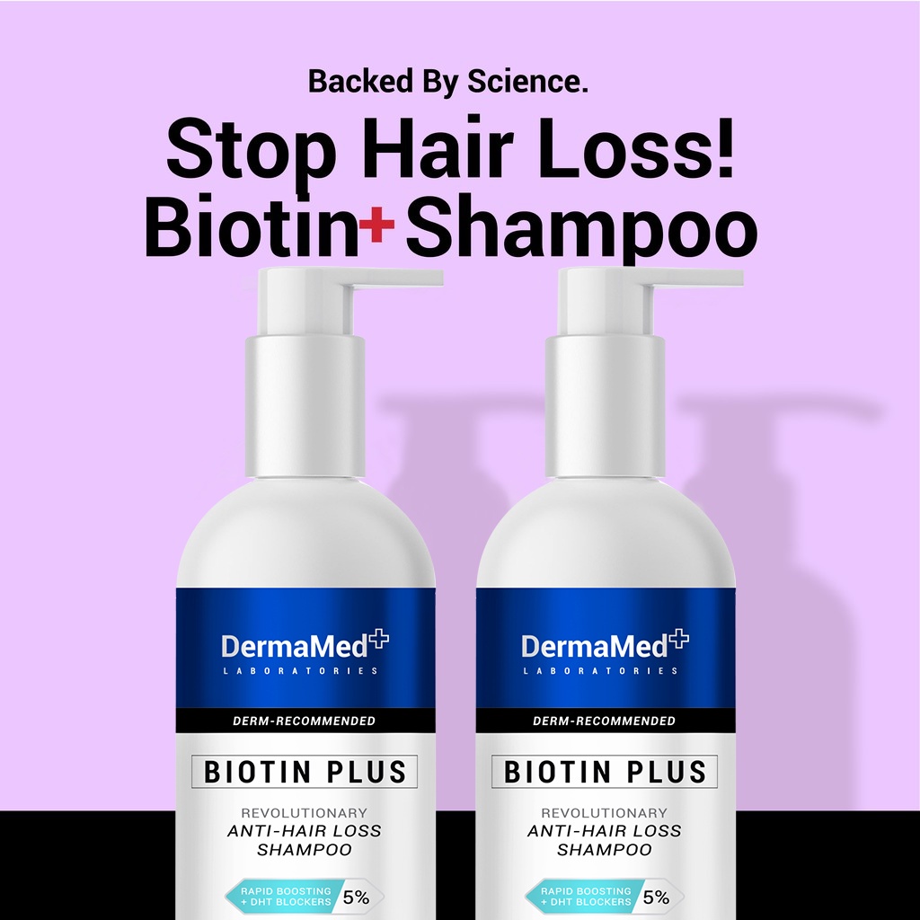 🔥 BEST SELLER 🔥 Biotin PLUS Hair Growth + Hair Loss Prevention Treatment  Shampoo, Bundle set available | Shopee Malaysia
