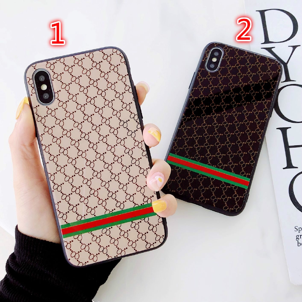 New Suitcase Style Case Famous Gucci Iphone 6 6s 7 8 Plus X Xs 11 11pro Tide Brand Phone Case Shopee Malaysia