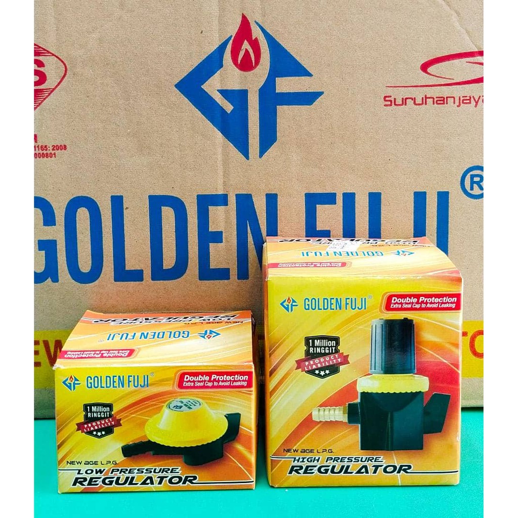 Golden Fuji Gas Regulator Low Pressure High Pressure Sirim